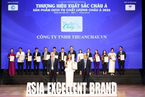   thu  n chay       c vinh danh t  i    th   ng hi u xu  t s  c ch u    2026   