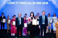 cong ty tnhh all in one hair duoc vinh danh giai thuong   thuong hieu hang dau asean 2023 asean top brands award 2023 