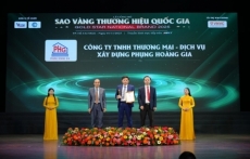 ph ng ho  ng gia   kh   ng     nh uy t  n trong ng  nh x y d ng vi t nam vinh d  top 10 th   ng hi u thi   t k    v   thi c ng uy t  n    l  n m  nh qu  c gia