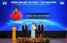 outstanding leadership award 2025   the asia economic research institute honors dong thi thanh hien smollan vietnam