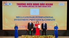 mega gangnam c  ng tri   t l   ph  t tri  n con ng   i b  n v  ng     c c  ng nh  n t   i l  trao gi   i asean top brands award 2025
