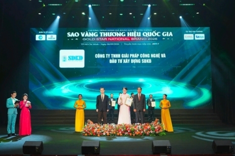 sdkd vinh d  nh  n danh hi u top 10 sao v ng th   ng hi u qu c gia 2026