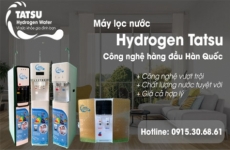 tatsu hydrogen water   giai phap suc khoe cho ca gia dinh ban