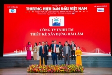 c ng ty tnhh tm thi   t k    x y d ng h   i l m     vinh d      t danh hi u    huy ch   ng v  ng s   n ph   m d  ch v  ch  t l    ng v   ng    i ti  u d ng   