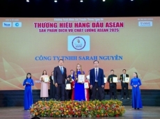 c ng ty tnhh sarah nguy n vinh d     n nh  n huy ch   ng v  ng v  i s   n ph   m v  jointsol t  i th   ng hi u h  ng     u asean 2025