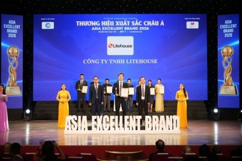 litehouse vinh d  nh  n gi   i th    ng top 10 th   ng hi u xu  t s  c ch u    2026